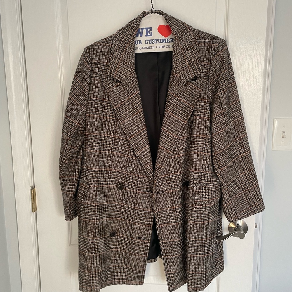 Treasure & Bond Black Satin Lined Coat
